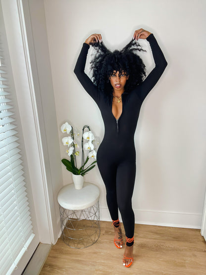 All Body Zip-Up Jumpsuit